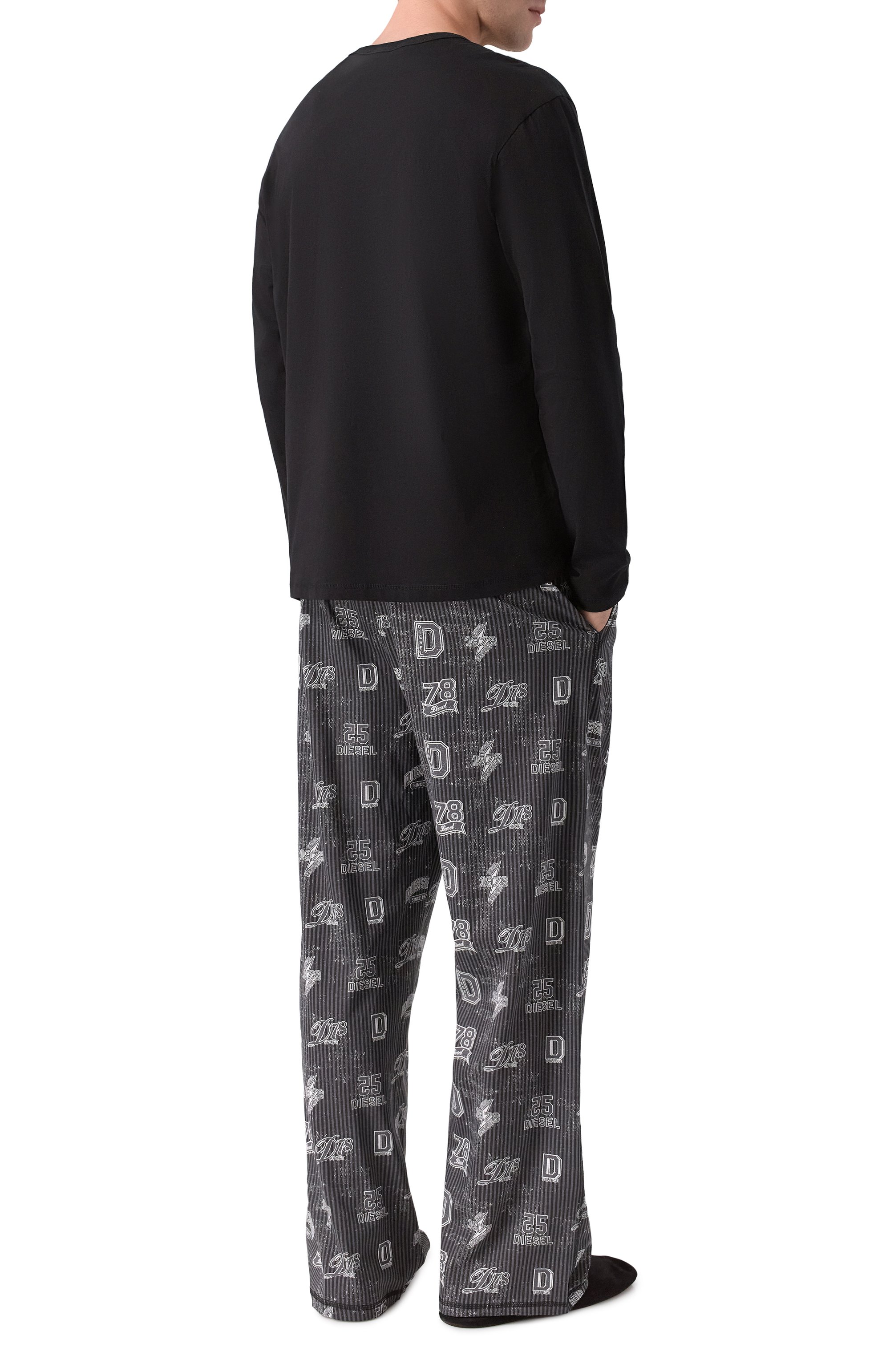 Хлопковая пижама DIESEL, арт. A21402/0LKDL, фото 3