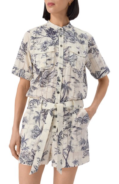 Хлопковый комбинезон ZADIG AND VOLTAIRE, арт. WWJU01039, фото 3