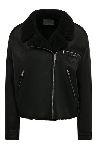 Женская дубленка из овчины PRADA, арт. 58939-1H44-F0002