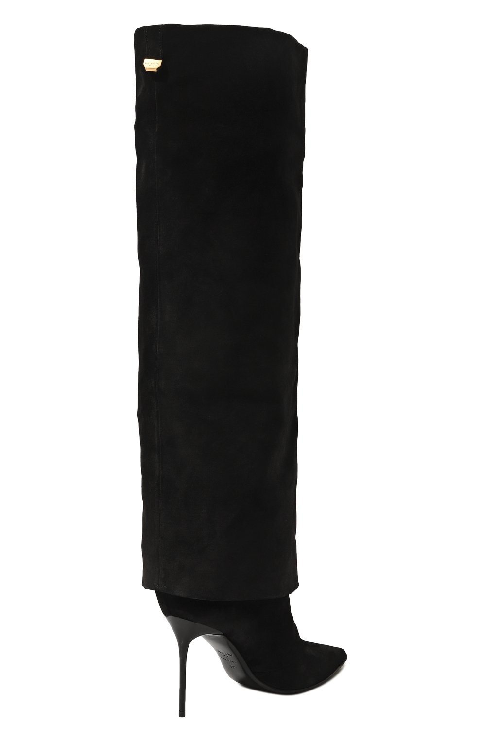 Замшевые ботфорты ariel BALMAIN, арт. BN1TA897LCTA, фото 5