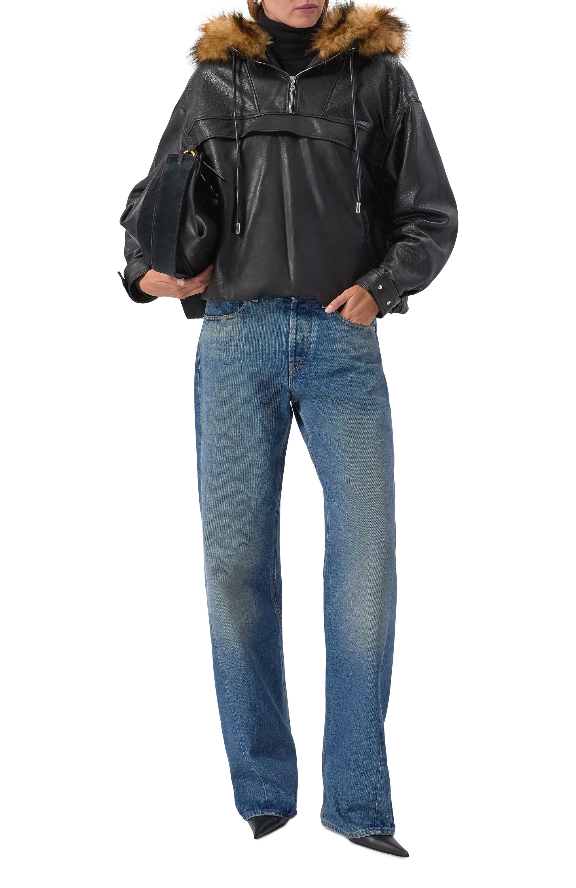 Кожаная куртка  DAVID KOMA, арт. PF25DK23J, фото 2