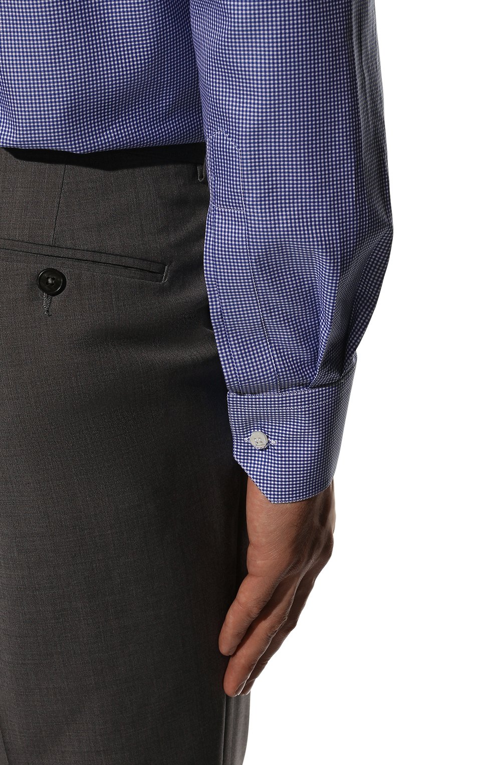 Хлопковая сорочка STEFANO RICCI, арт. MC003678/R2003, фото 6