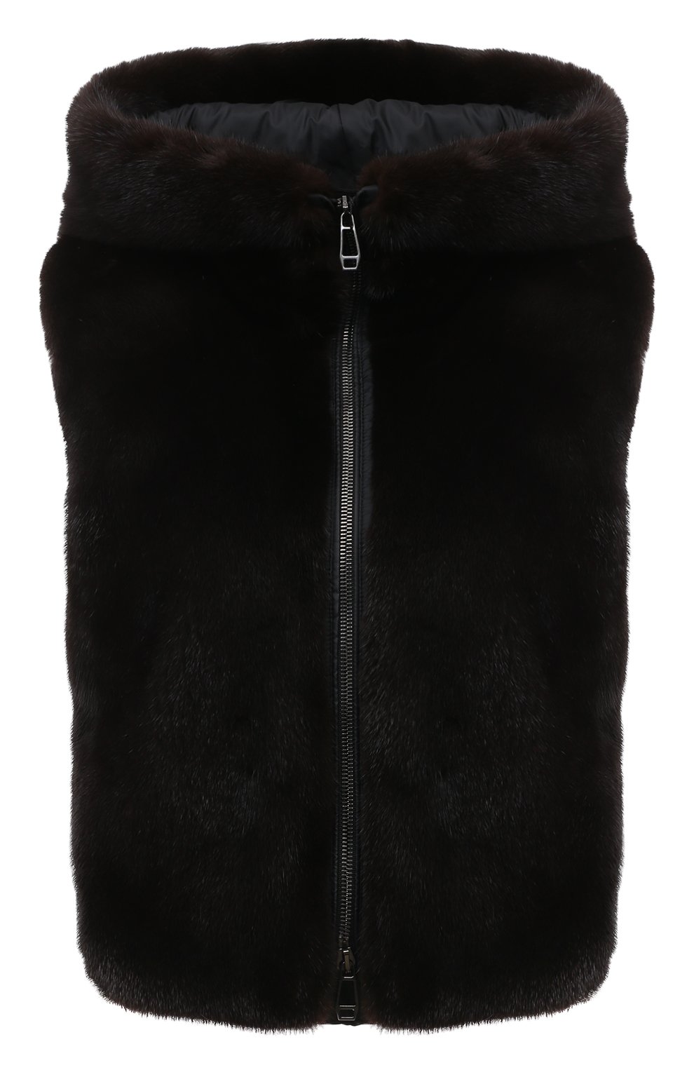 Комбинированный жилет с отделкой из норки MVST, арт. FTBYL-X0917-3V, фото 1