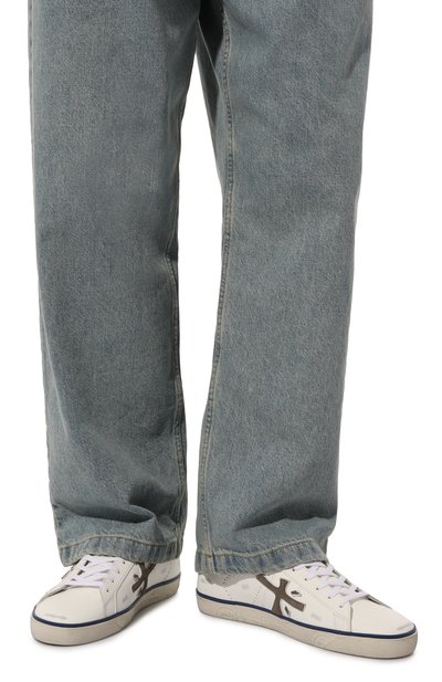 Кожаные кеды steven PREMIATA, арт. STEVEN/VAR 6642, фото 3