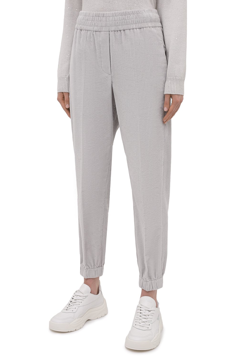 Вельветовые джоггеры BRUNELLO CUCINELLI, арт. MP180P7728, фото 3