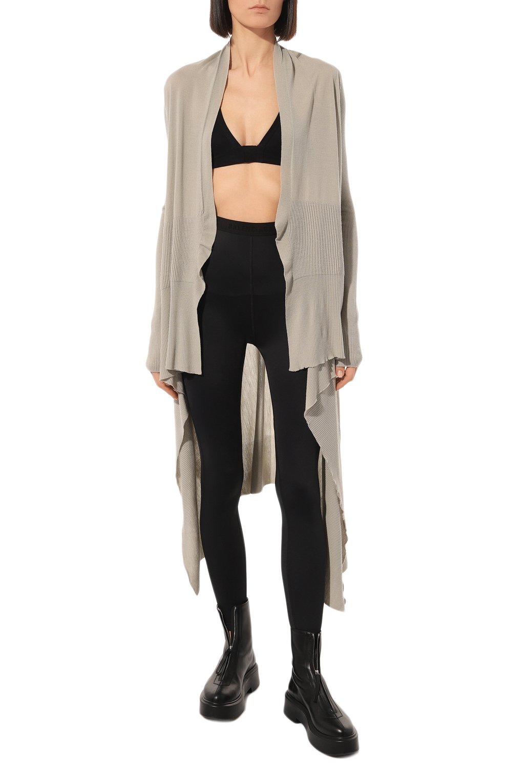 Шерстяной кардиган RICK OWENS, арт. RP01C5643/M, фото 3