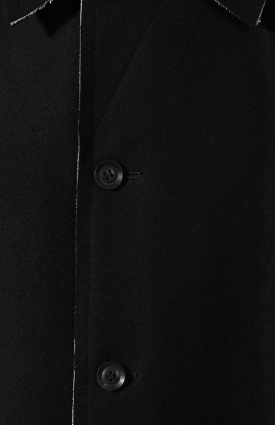 Шерстяное пальто YOHJI YAMAMOTO, арт. NC-C55-103, фото 5