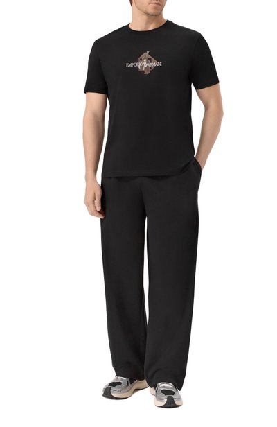 Хлопковая футболка EMPORIO ARMANI, арт. EM006924/AF14795, фото 2