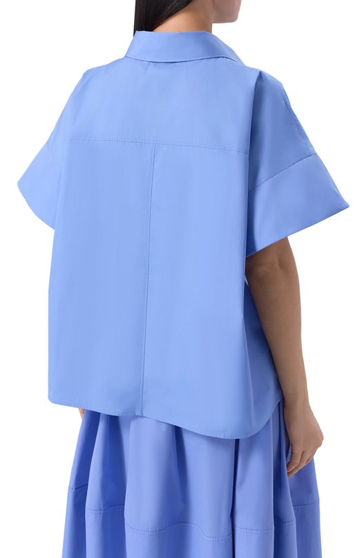 Хлопковая рубашка Co 1703LCSP-C0RE Голубой  1703LCSP-C0RE Фото 4