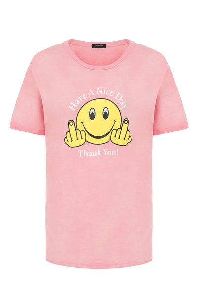 Футболка из хлопка и кашемира R13, арт. R13WK141-120BN, фото 1