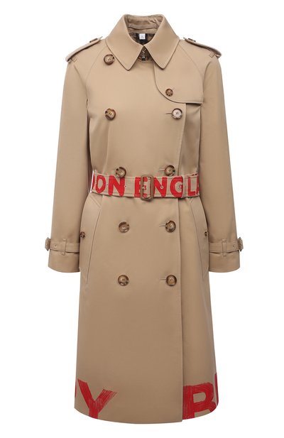 Женский хлопковый тренч BURBERRY, арт. 8037621