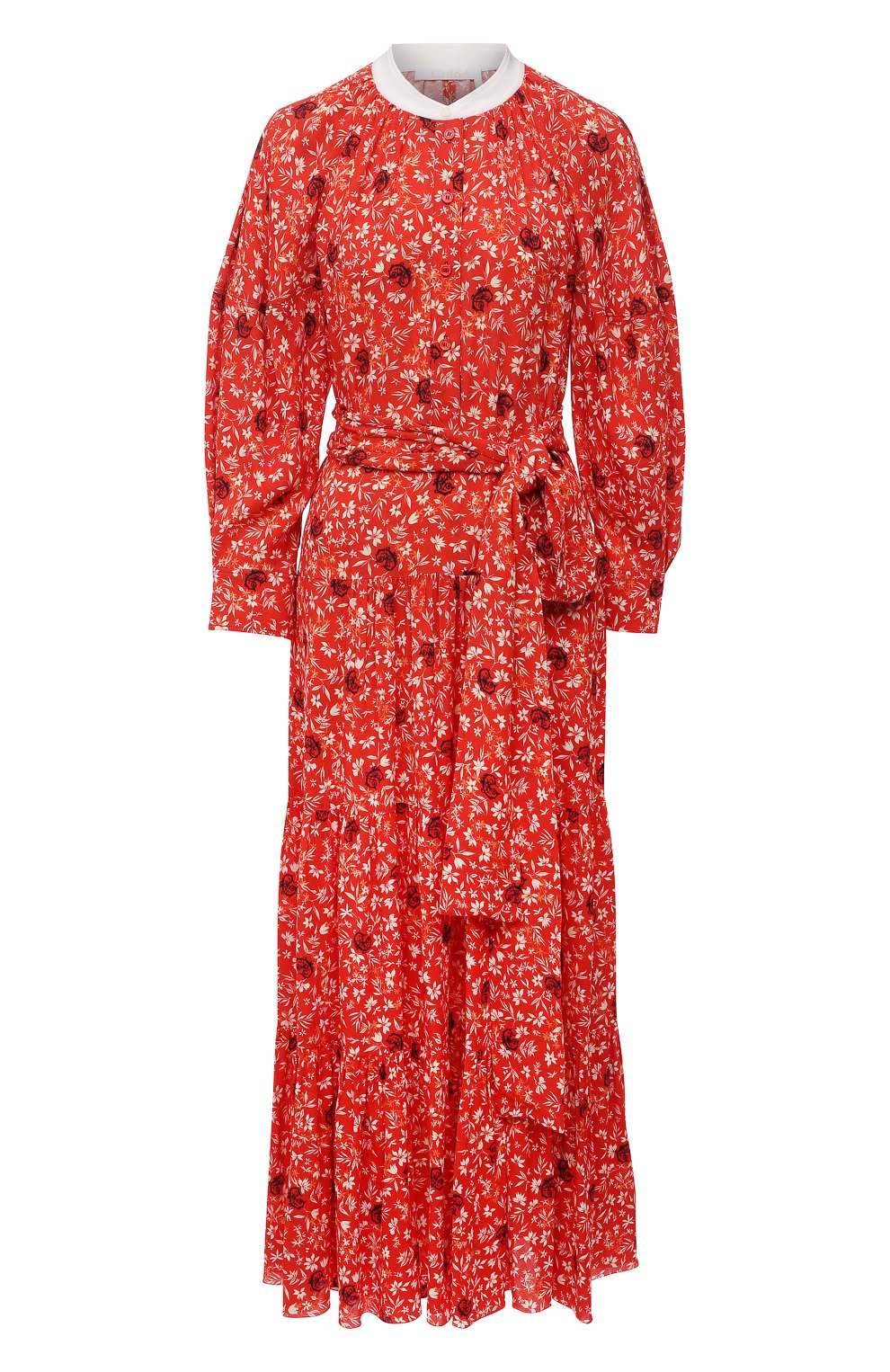 Платье из вискозы CHLOÉ, арт. CHC21SR002331, фото 1