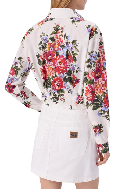 Хлопковая рубашка DOLCE & GABBANA, арт. F5T76T/HS5UU, фото 4