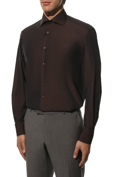 Хлопковая сорочка STEFANO RICCI, арт. MC000540/R122A, фото 4