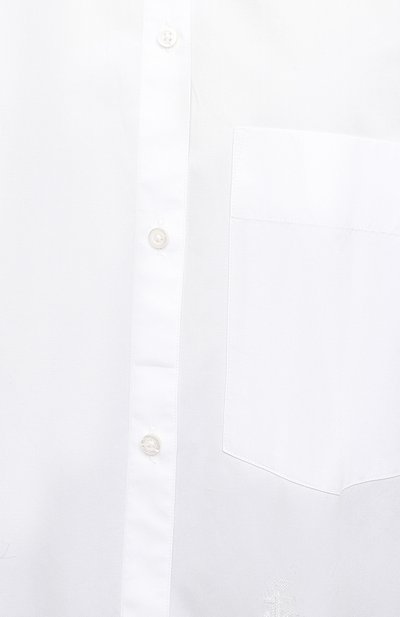 Хлопковая рубашка JIL SANDER, арт. JSX0600605-W0244300, фото 5