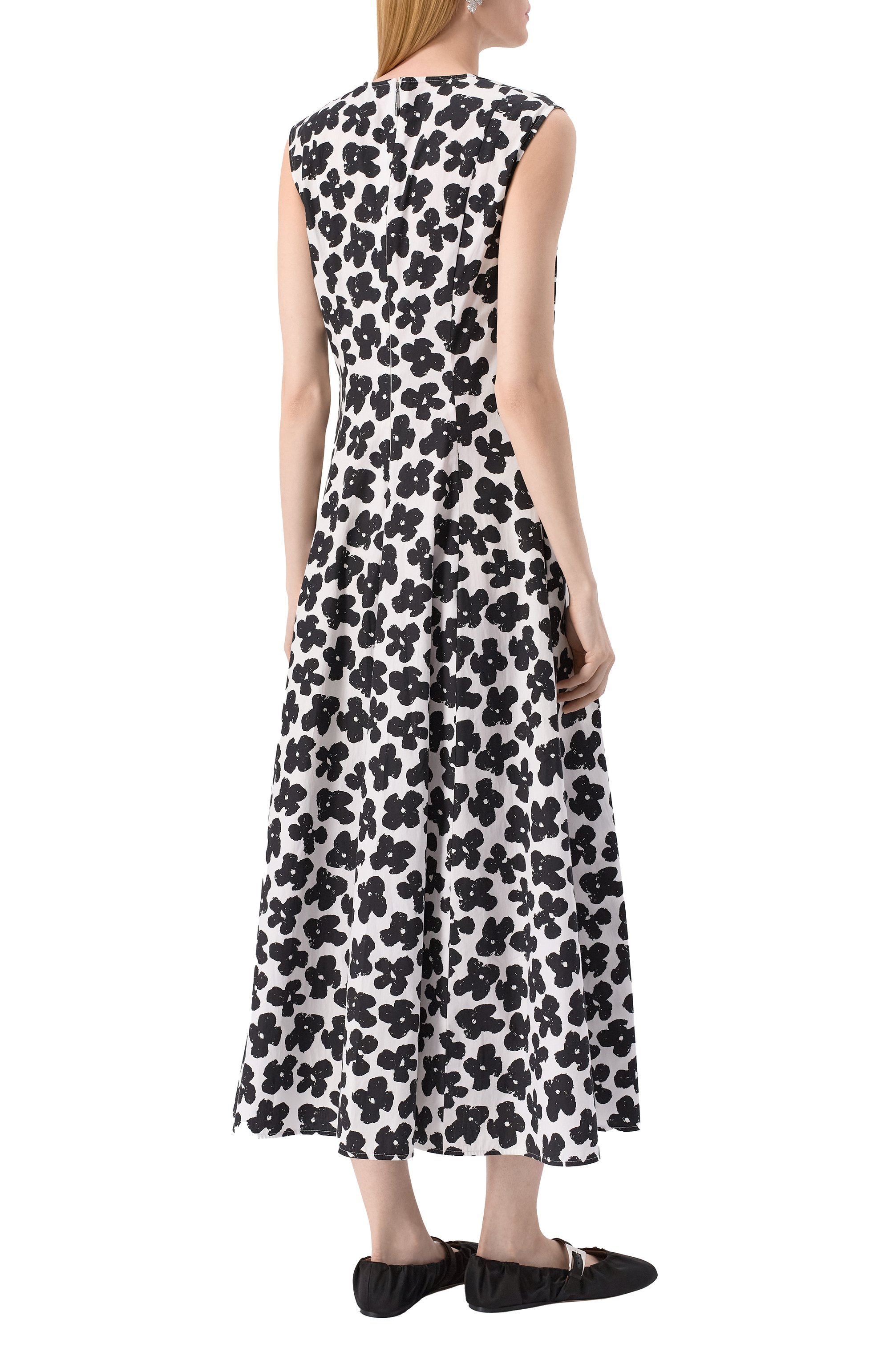 Хлопковое платье MSGM, арт. 3841MDA15A/257153, фото 4