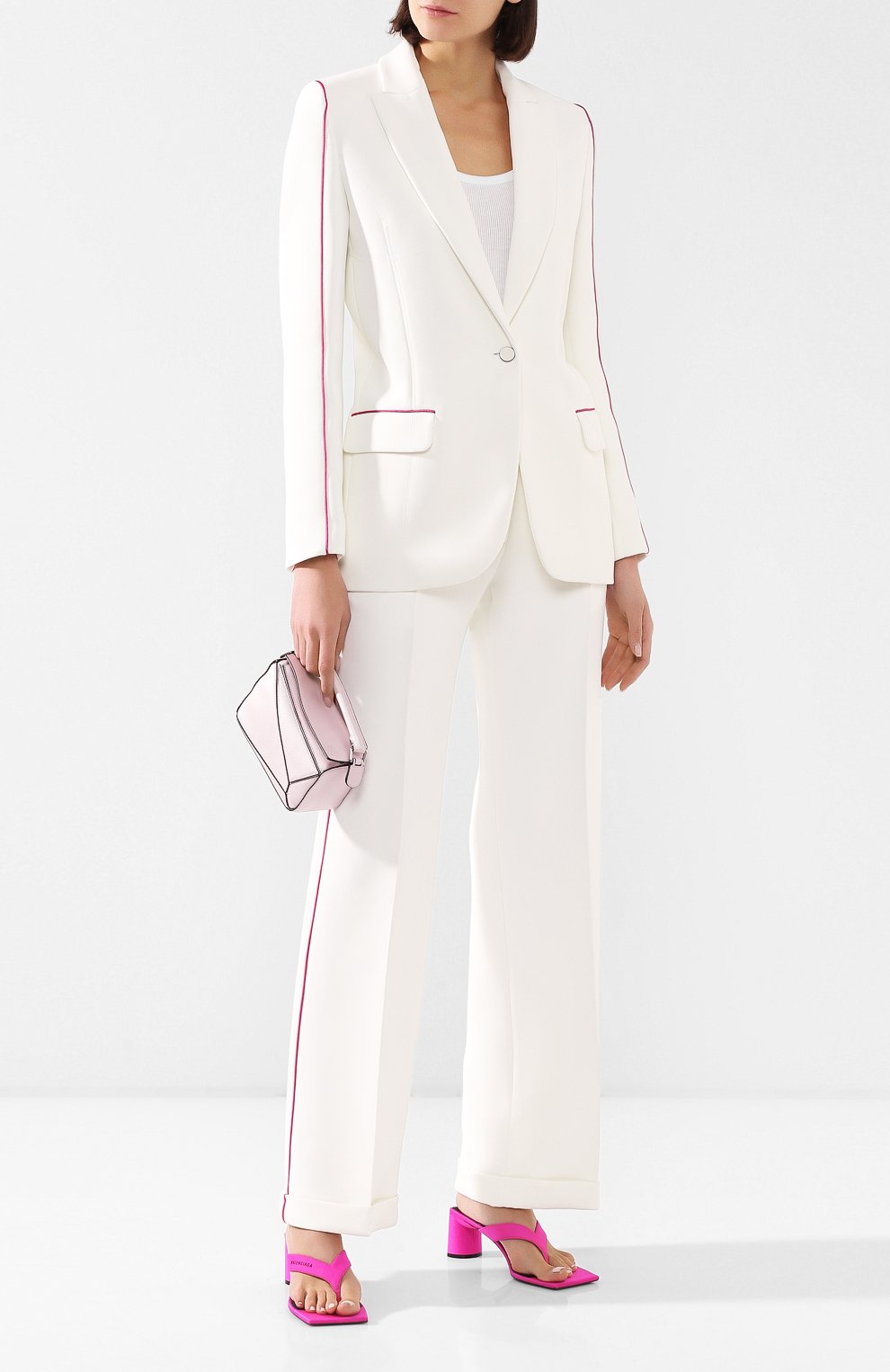 Двубортный жакет OFF-WHITE, арт. 0WEF039R20H230680100, фото 2