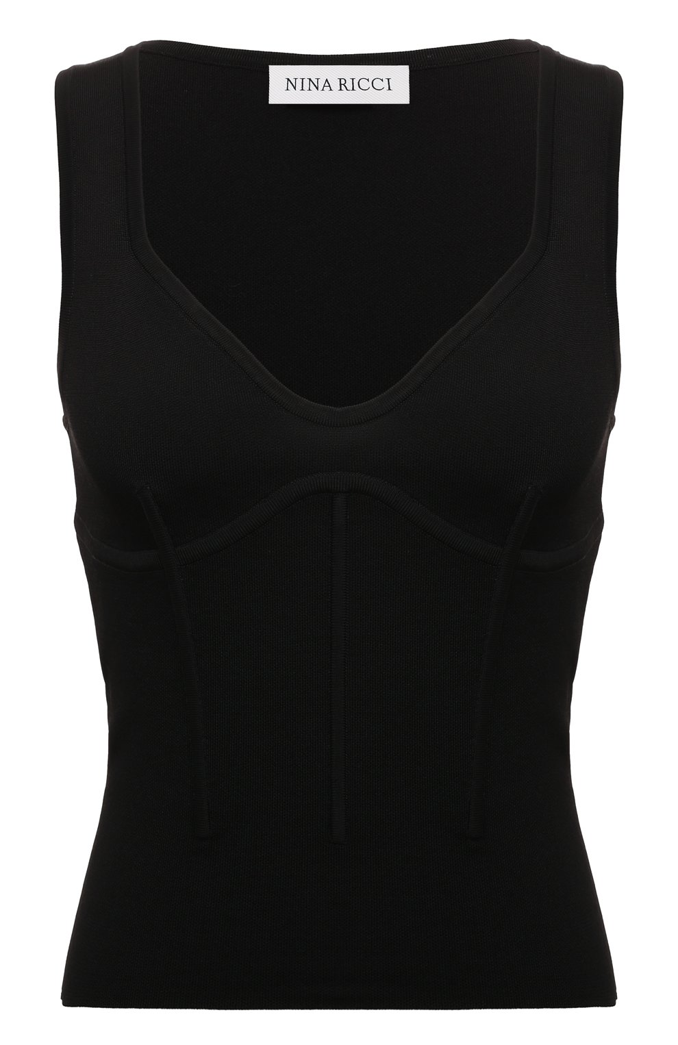 Топ из вискозы и хлопка NINA RICCI, арт. 24PMPU018, фото 1