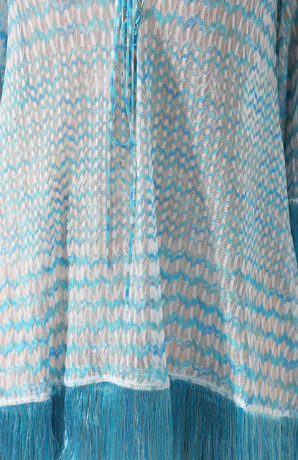 Туника MISSONI голубого цвета по цене 68300 руб., арт. MMG00049/BR003H, фото 5 Туника MISSONI, арт. MMG00049/BR003H, фото 5