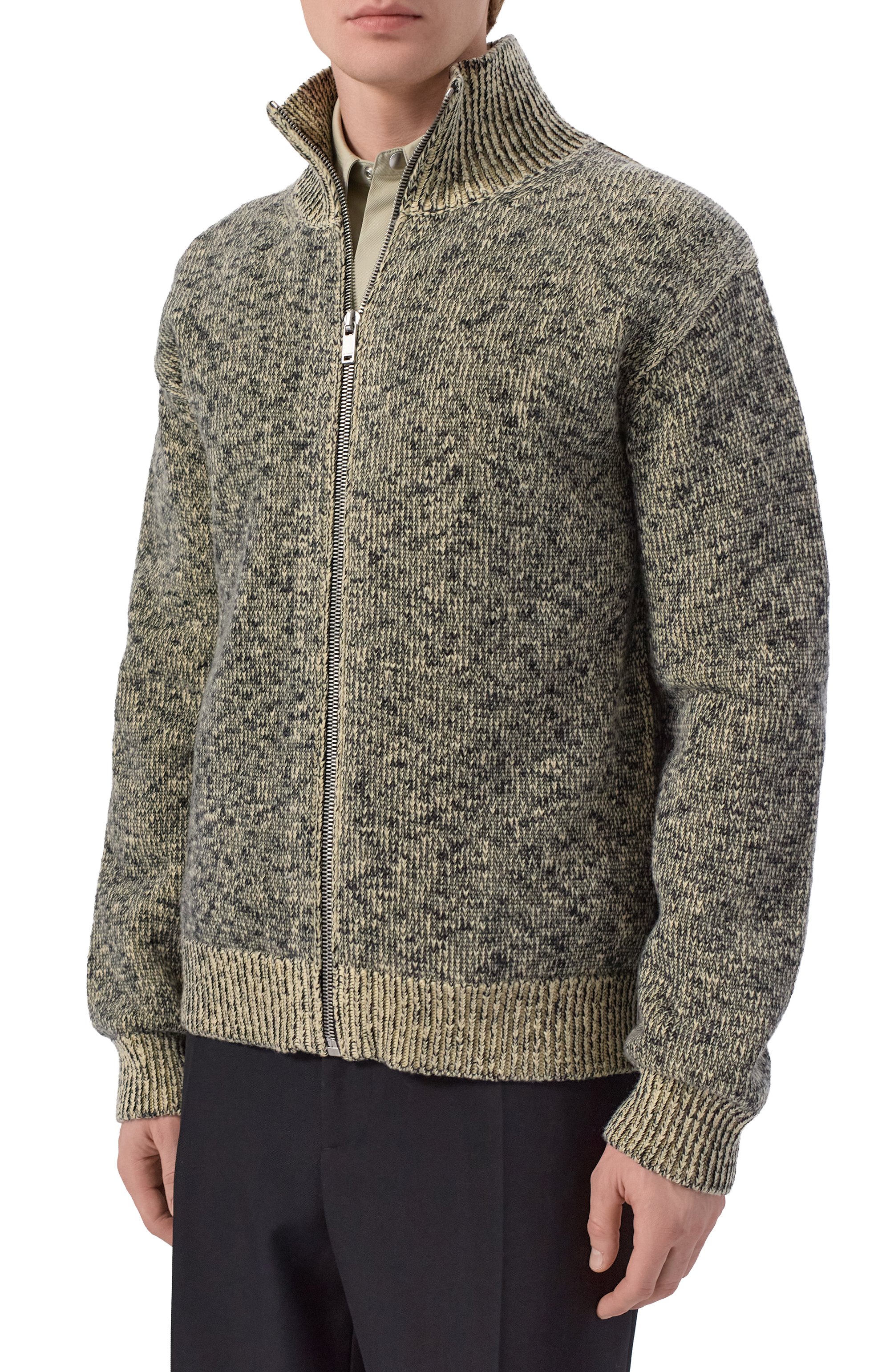 Кардиган из шерсти и хлопка JIL SANDER, арт. J61HP0006/J14825, фото 3