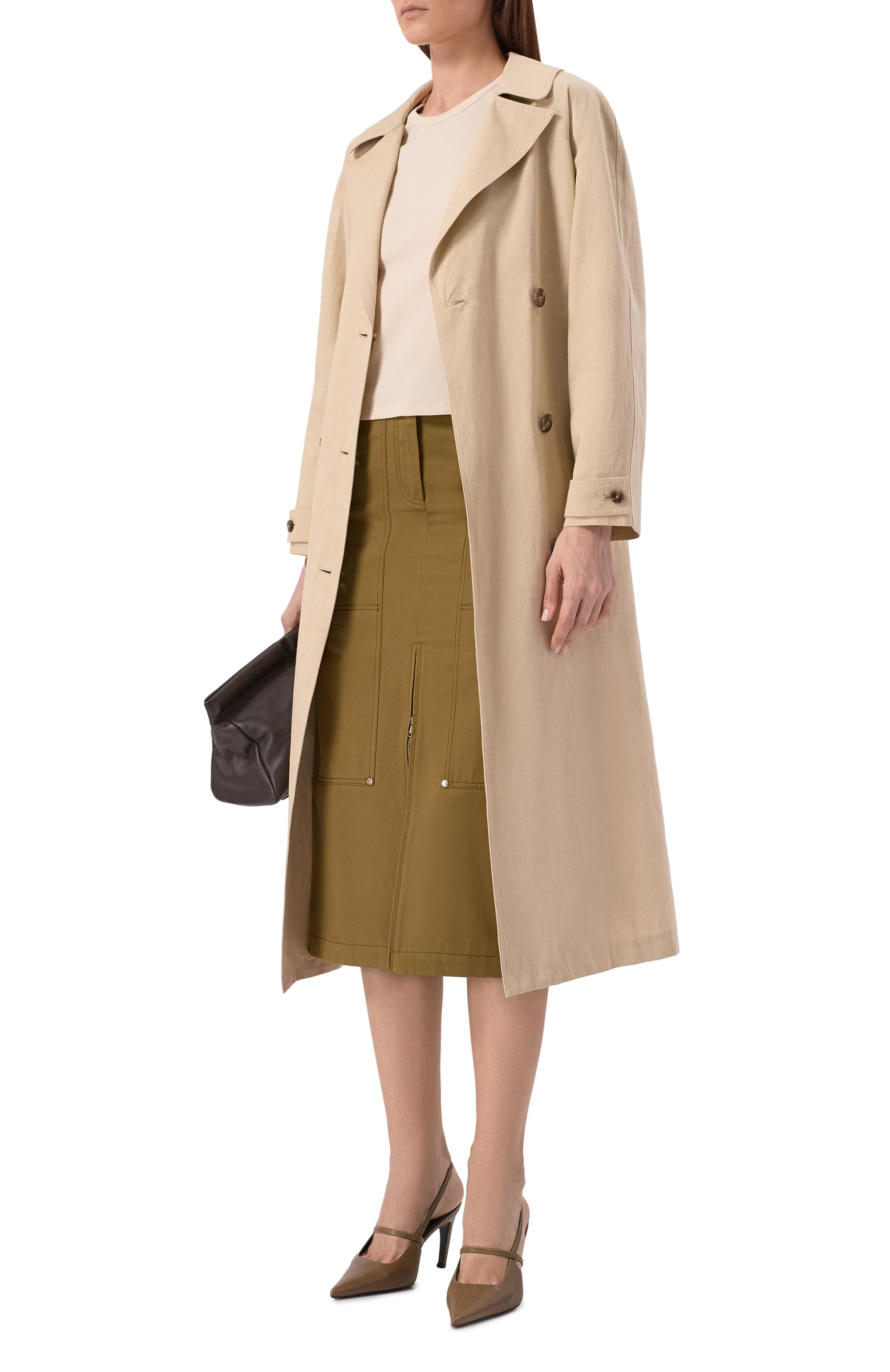 Хлопковая юбка MSGM, арт. 4041MDD13/267104, фото 2