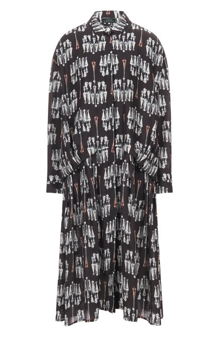 Женское шелковое платье AKHMADULLINA, арт. 1226.5D109/S713.3