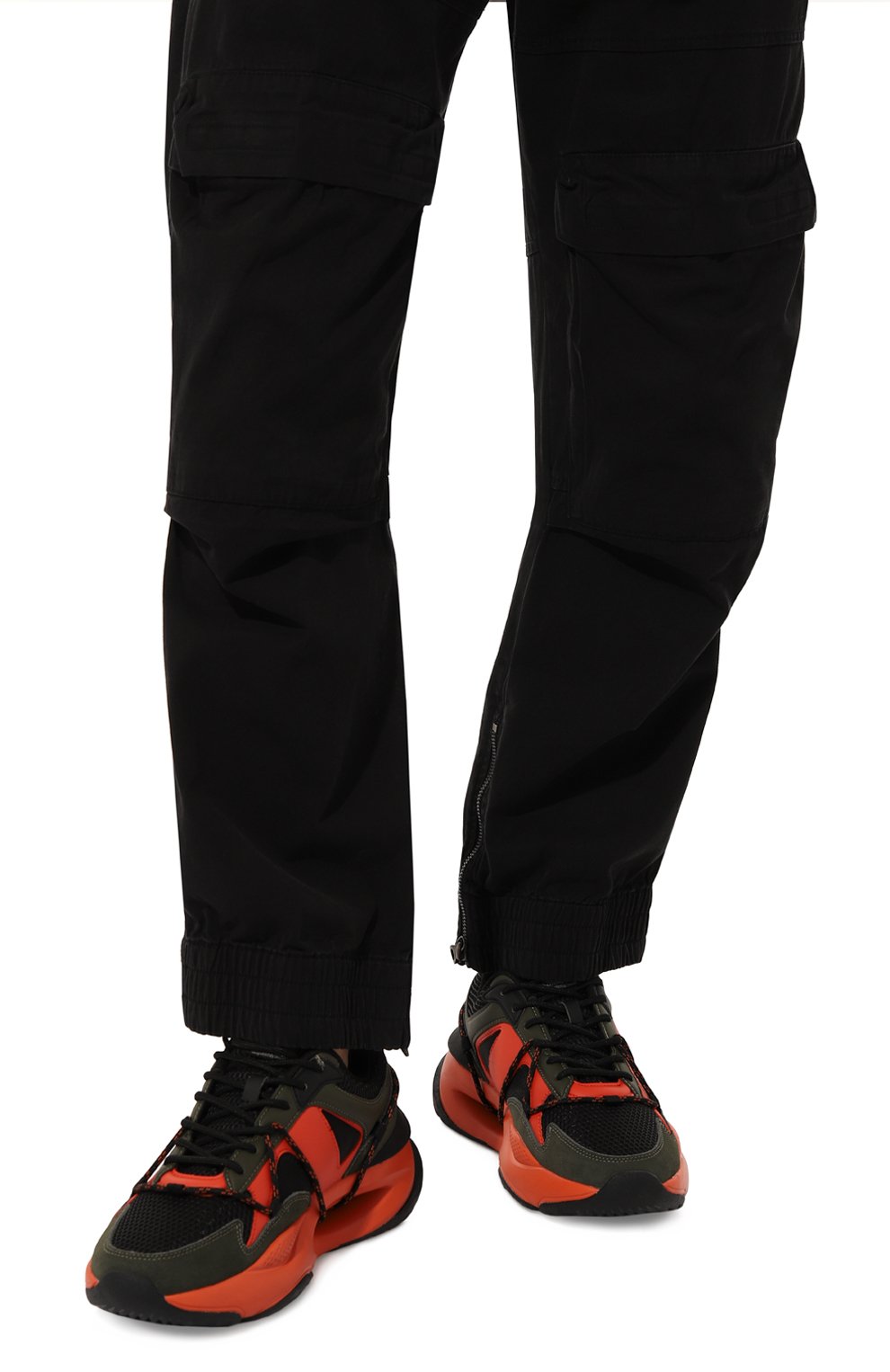 Комбинированные кроссовки DIRK BIKKEMBERGS, арт. 25116/CP/F, фото 3