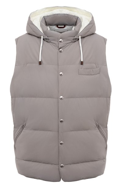 Мужской пуховый жилет BRUNELLO CUCINELLI, арт. MM4031162