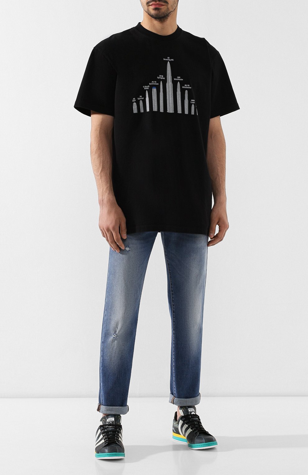 Кожаные кеды rs samba stan ADIDAS BY RAF SIMONS, арт. EE7954/M, фото 2