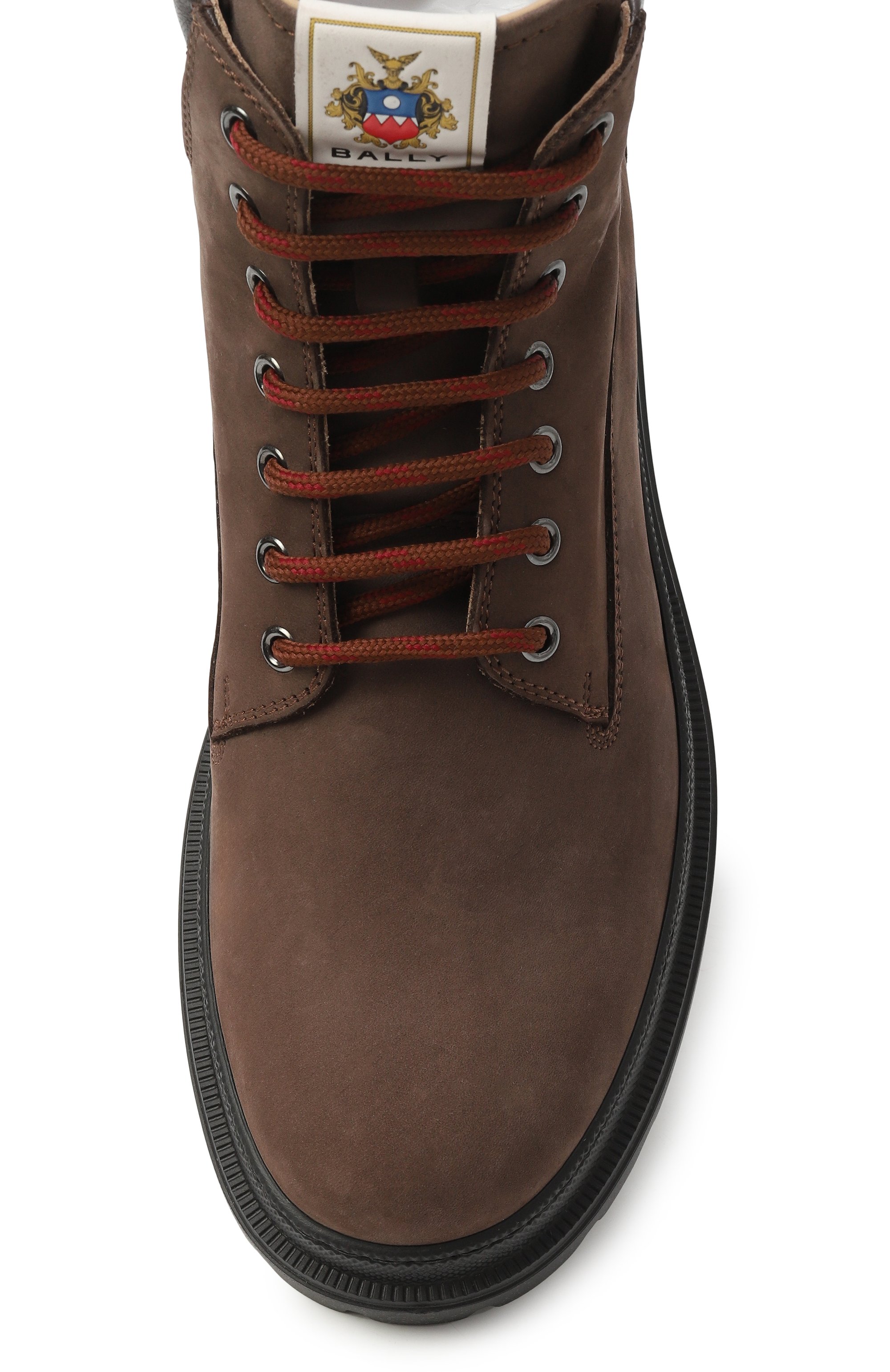 Ботинки hallen из нубука BALLY, арт. MSB0A9/NK007, фото 6