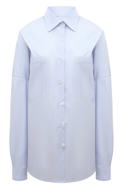 Женская хлопковая рубашка DRIES VAN NOTEN, арт. 231-010706-6321