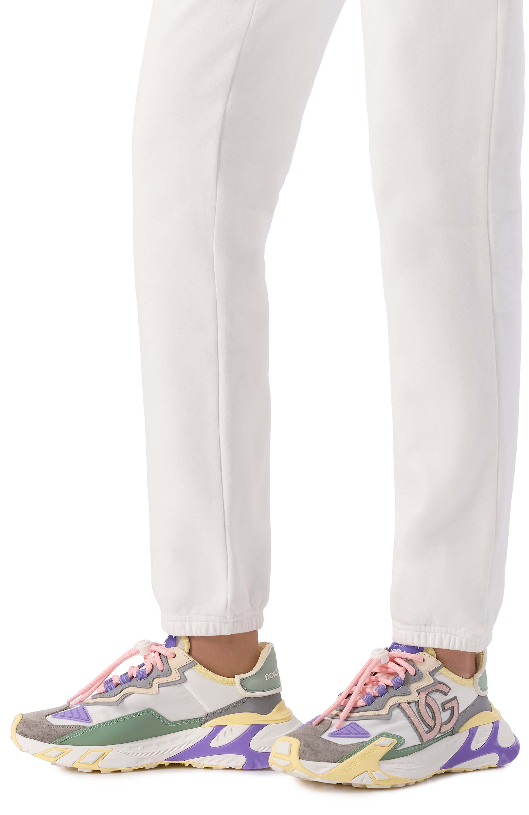 Комбинированные кроссовки day faster DOLCE & GABBANA, арт. CK2355/AL779, фото 2