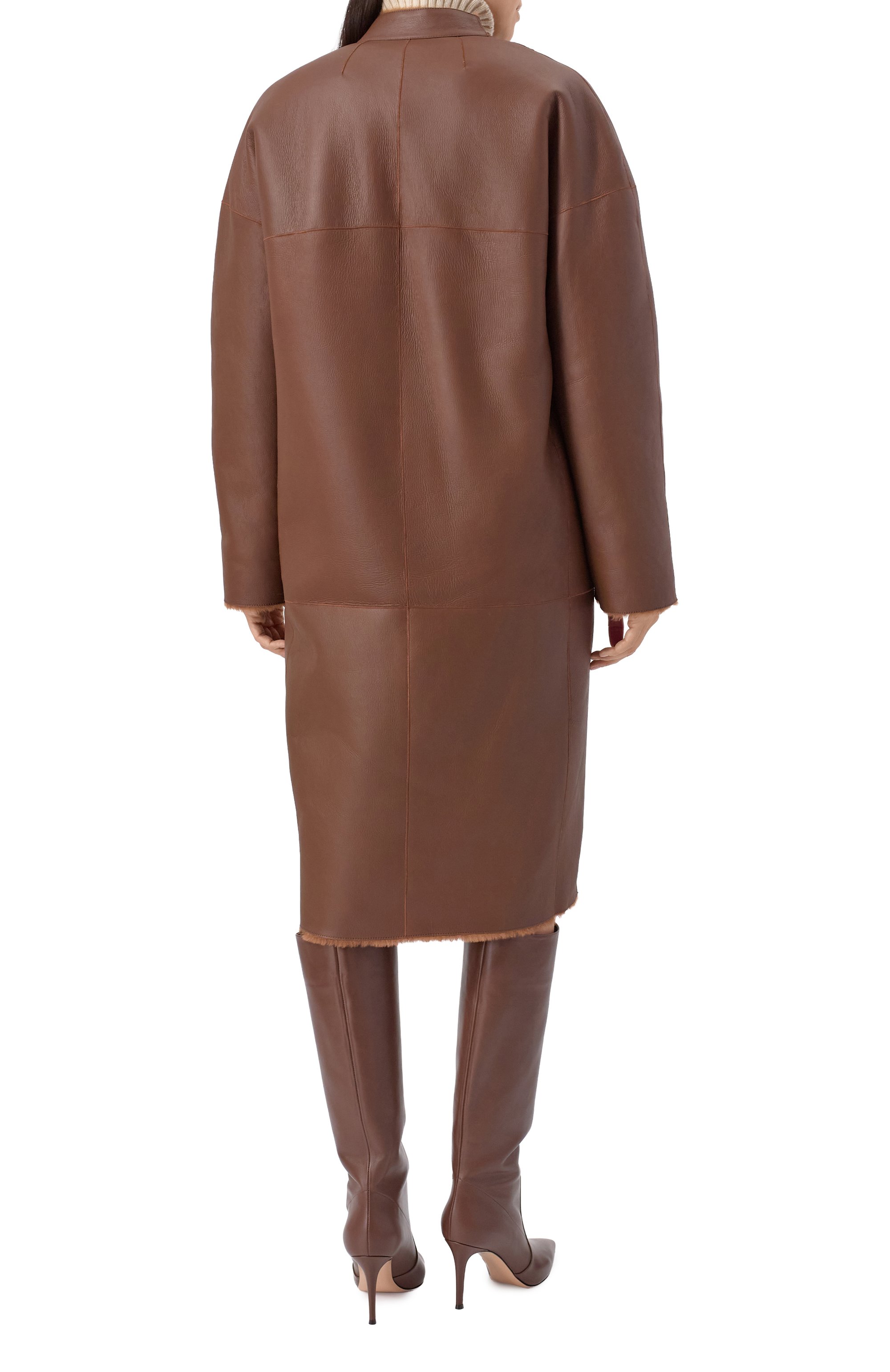 Двусторонняя дубленка VENERA M., арт. 2755, фото 4