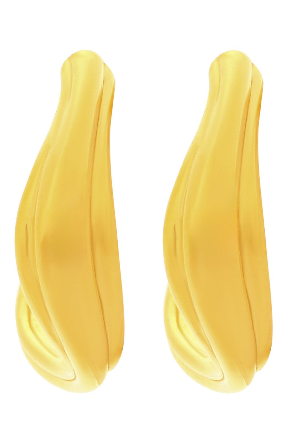 Серьги BONVO золотого цвета по цене 22700 руб., арт. WABI H00P, фото 1 Серьги BONVO, арт. WABI H00P, фото 1