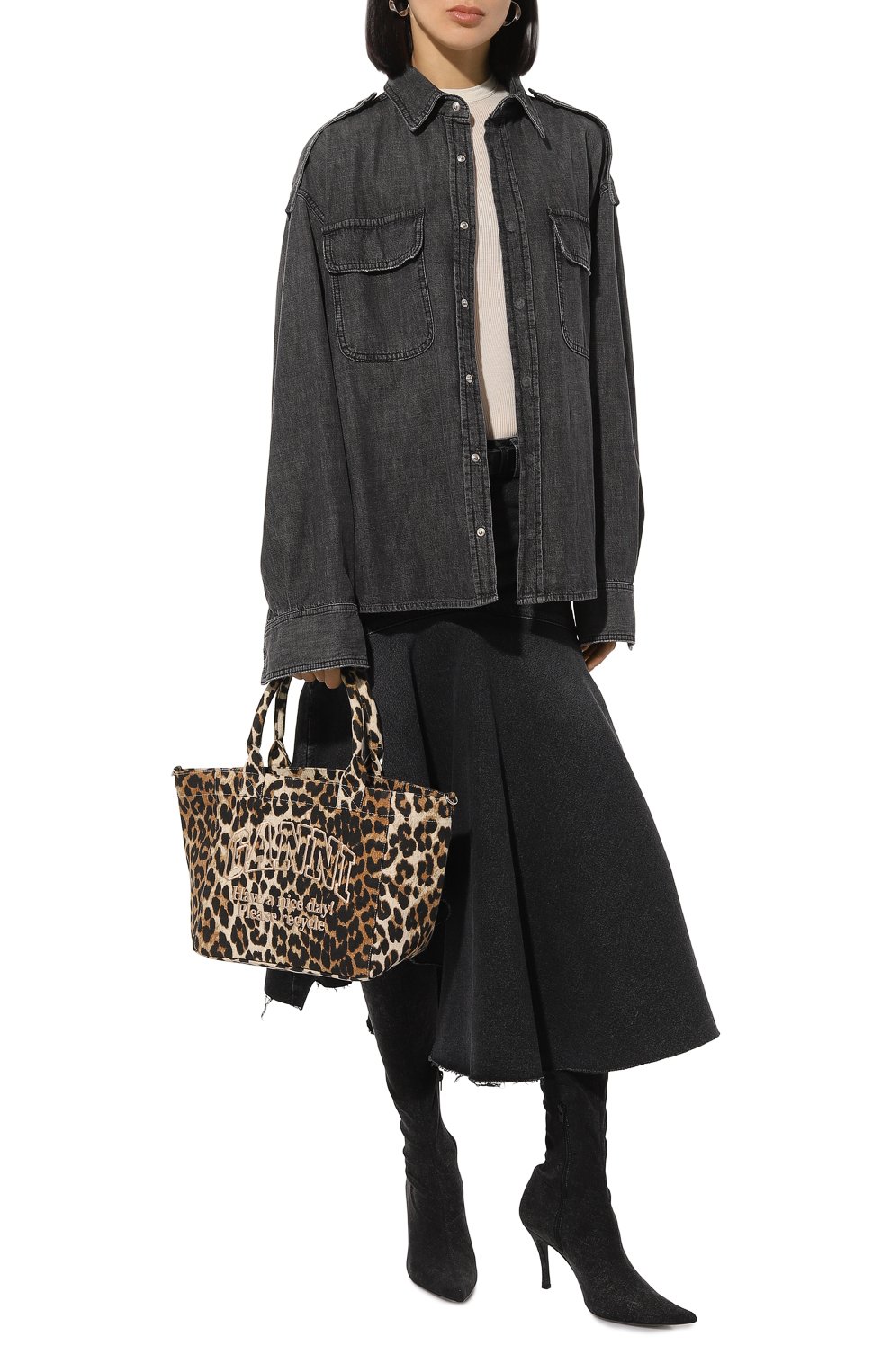 Сумка-тоут GANNI, арт. A6025/5903, фото 7