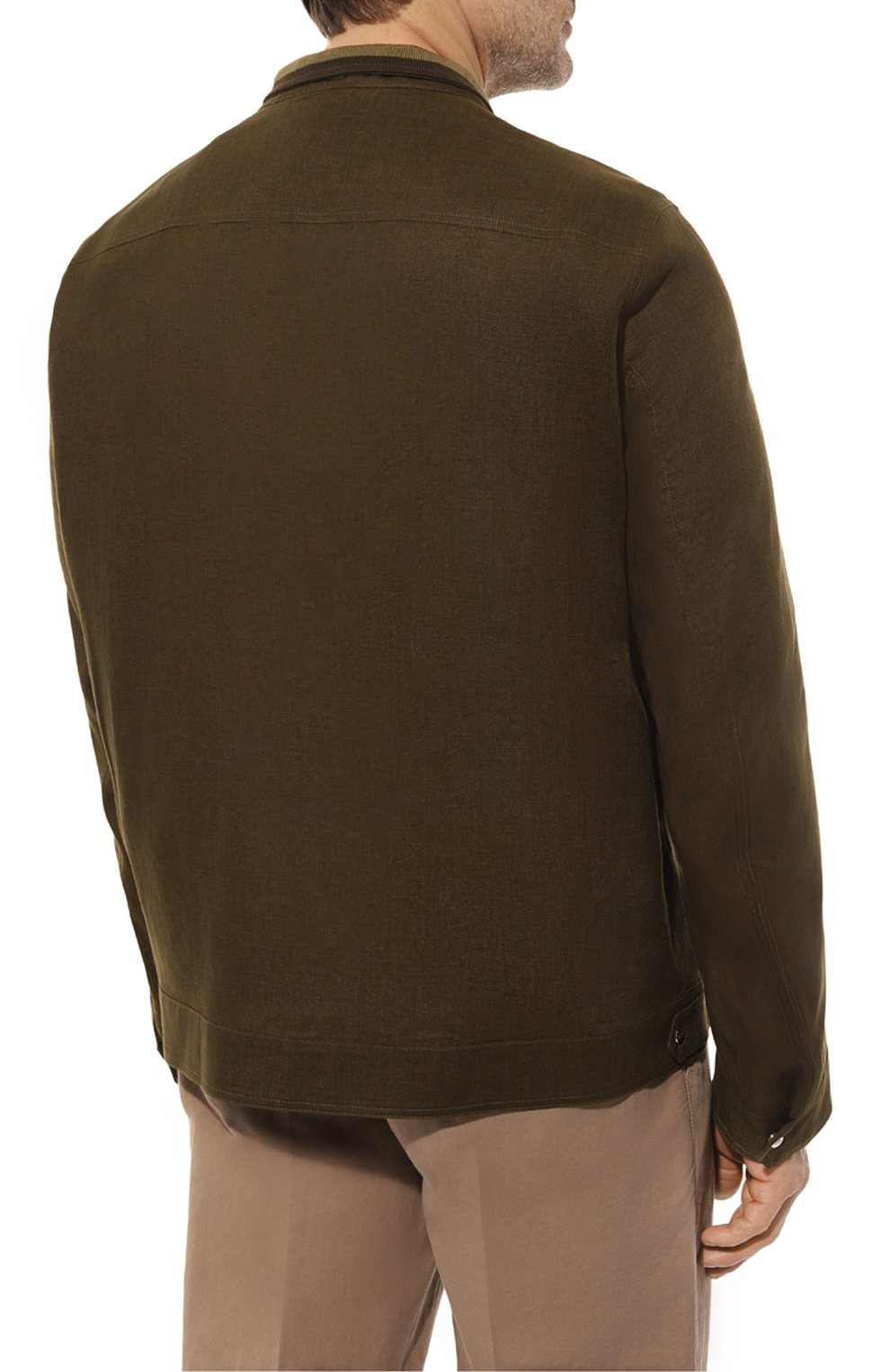 Льняная куртка ZILLI, арт. 0V001FM0800VZL138, фото 4