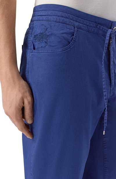 Хлопковые брюки ZILLI, арт. J5T001M0480VZM000, фото 5