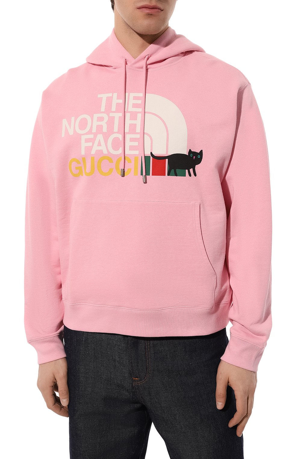 Хлопковое худи the north face x gucci GUCCI, арт. 626989 XJDRJ, фото 3