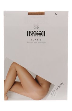 Женские капроновые колготки WOLFORD бежевого цвета, арт. 17028 | Фото 1 (Материал внутренний: Не назначено; Материал внешний: Синтетический материал; Материал сплава: Проставлено; Нос: Не проставлено)