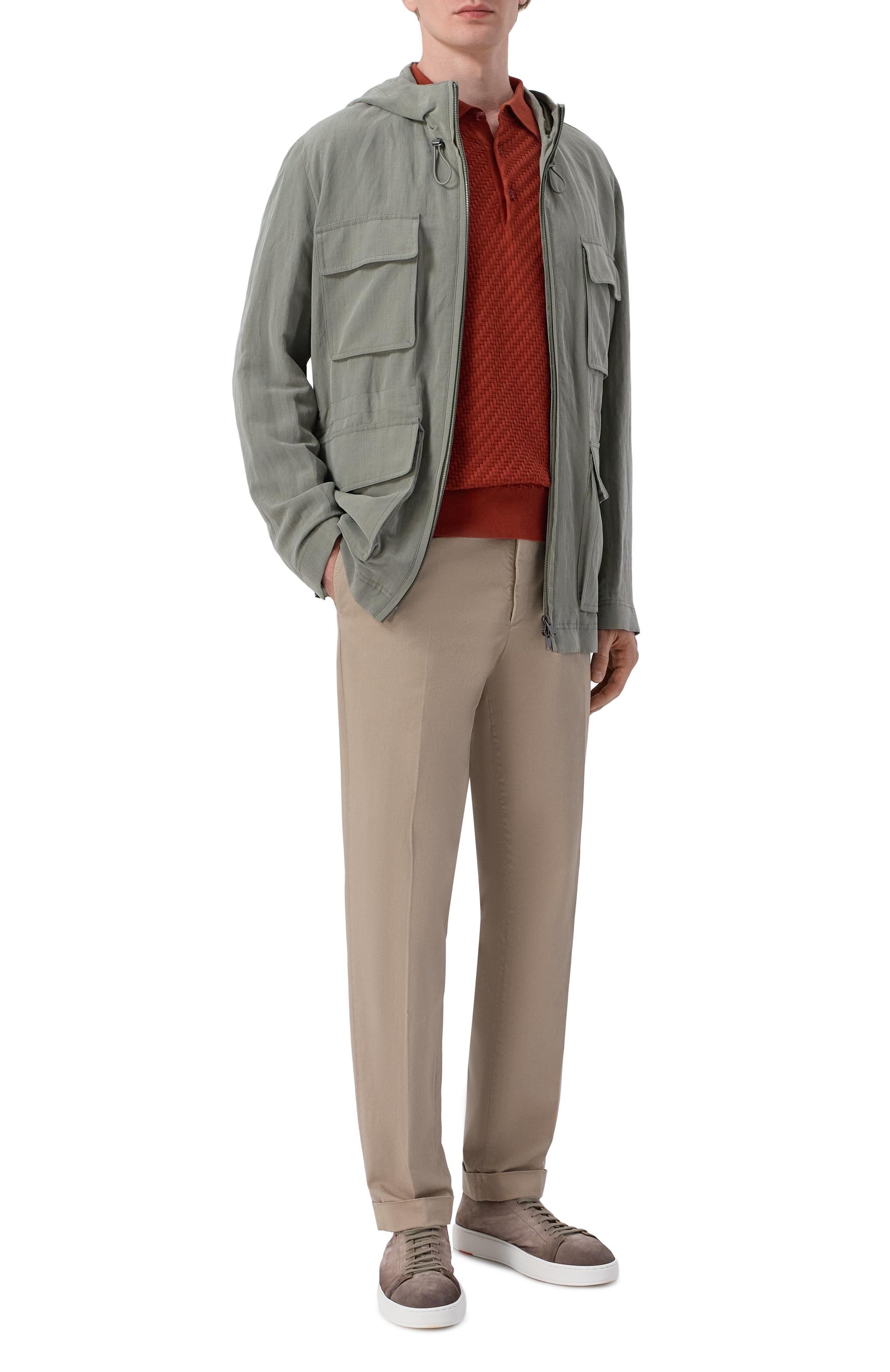 Парка изо льна и шелка MVST, арт. M26.2PM.0003/F159 LISITEA-LINEN/SILK, фото 2