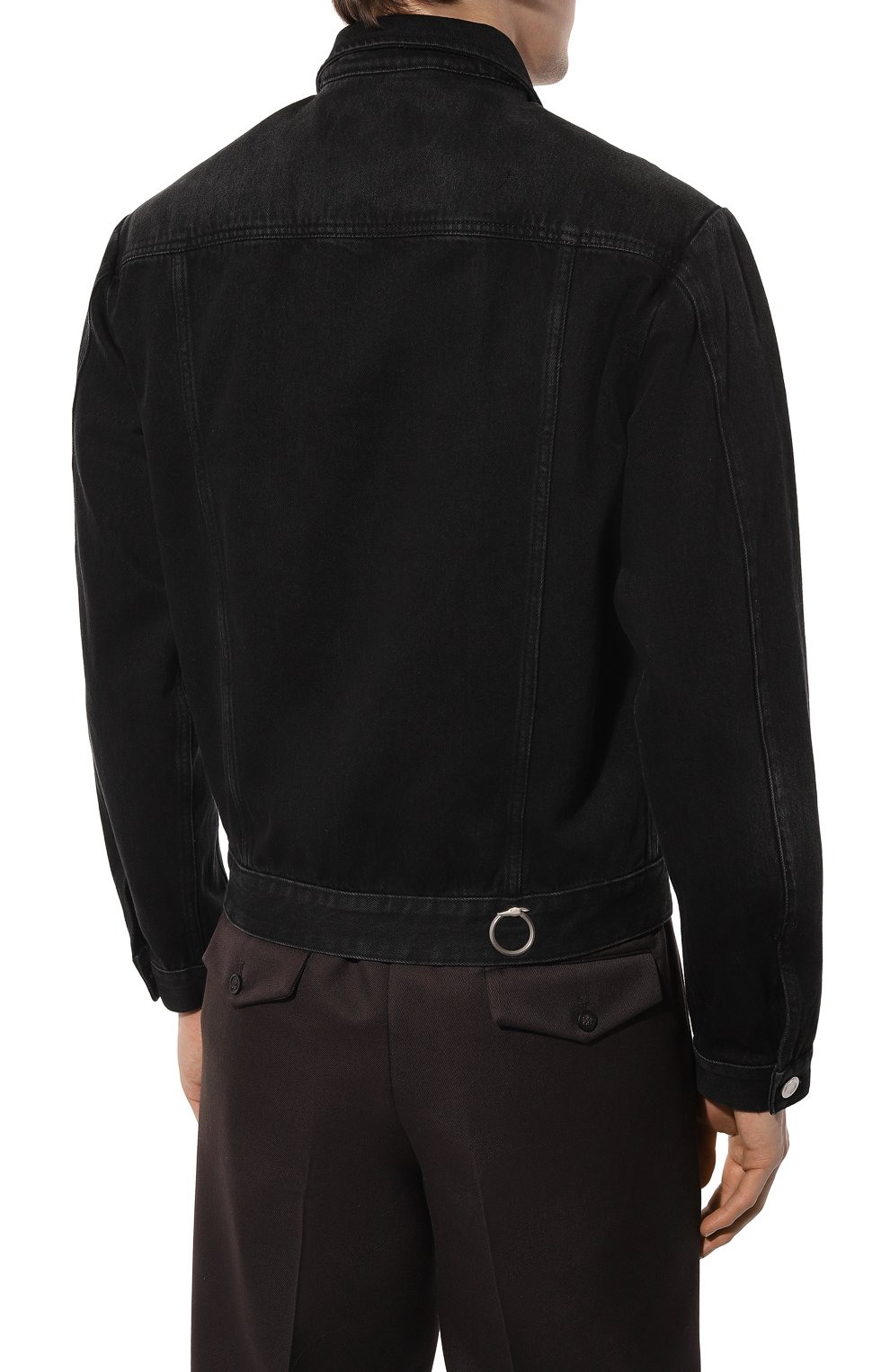 Джинсовая куртка TRUSSARDI, арт. 52S00854-1T006232-C-002, фото 4