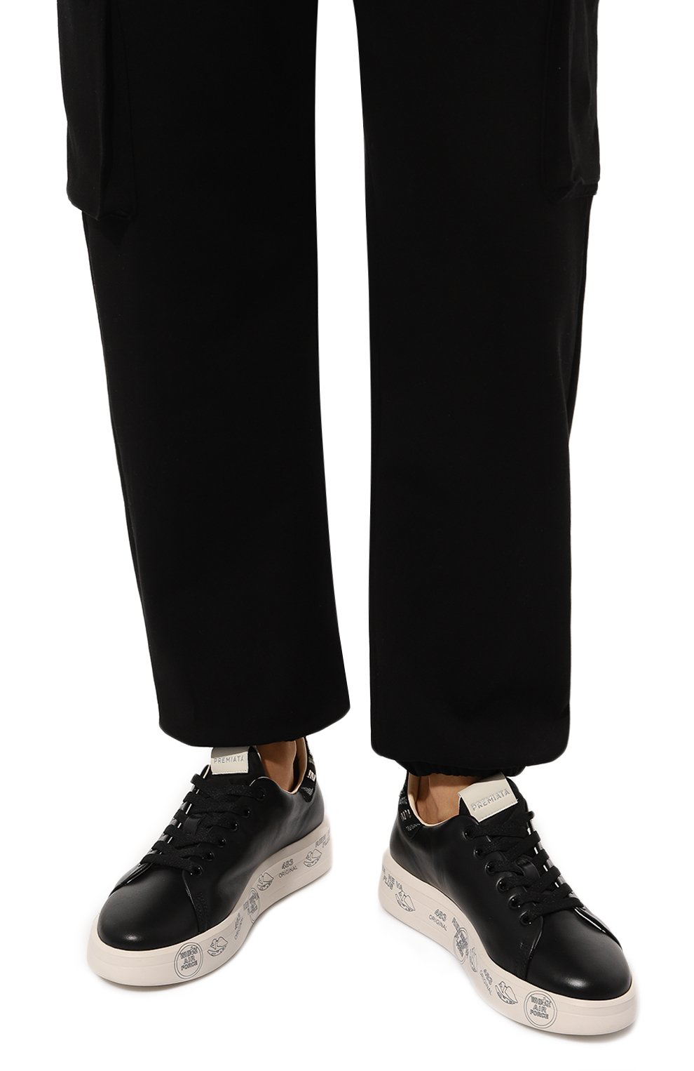 Комбинированные кеды belle PREMIATA, арт. BELLE/VAR 7041, фото 3