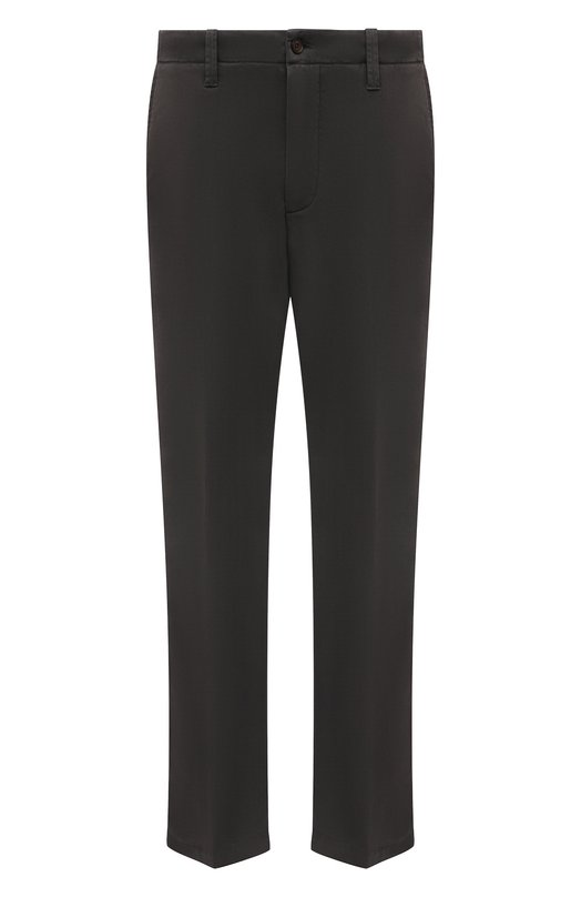 Хлопковые брюки Corneliani 944ED2-9420133 Серый 944ED2-9420133