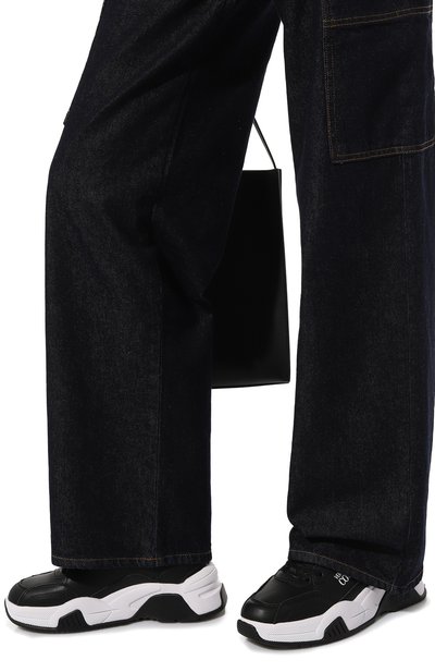 Кожаные кроссовки VERSACE JEANS COUTURE, арт. 75VA3SF4/ZP311, фото 3