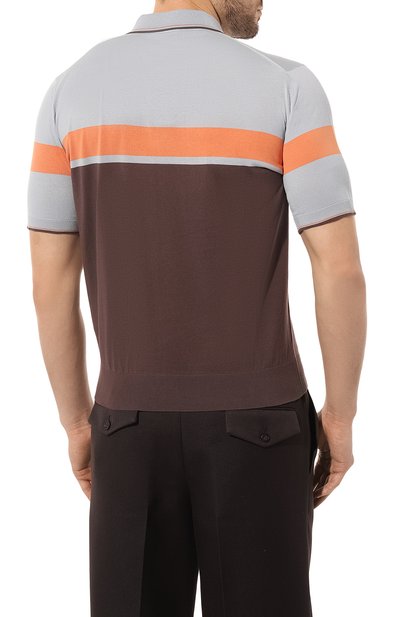 Хлопковое поло STEFANO RICCI, арт. K313037P31/F23248, фото 4