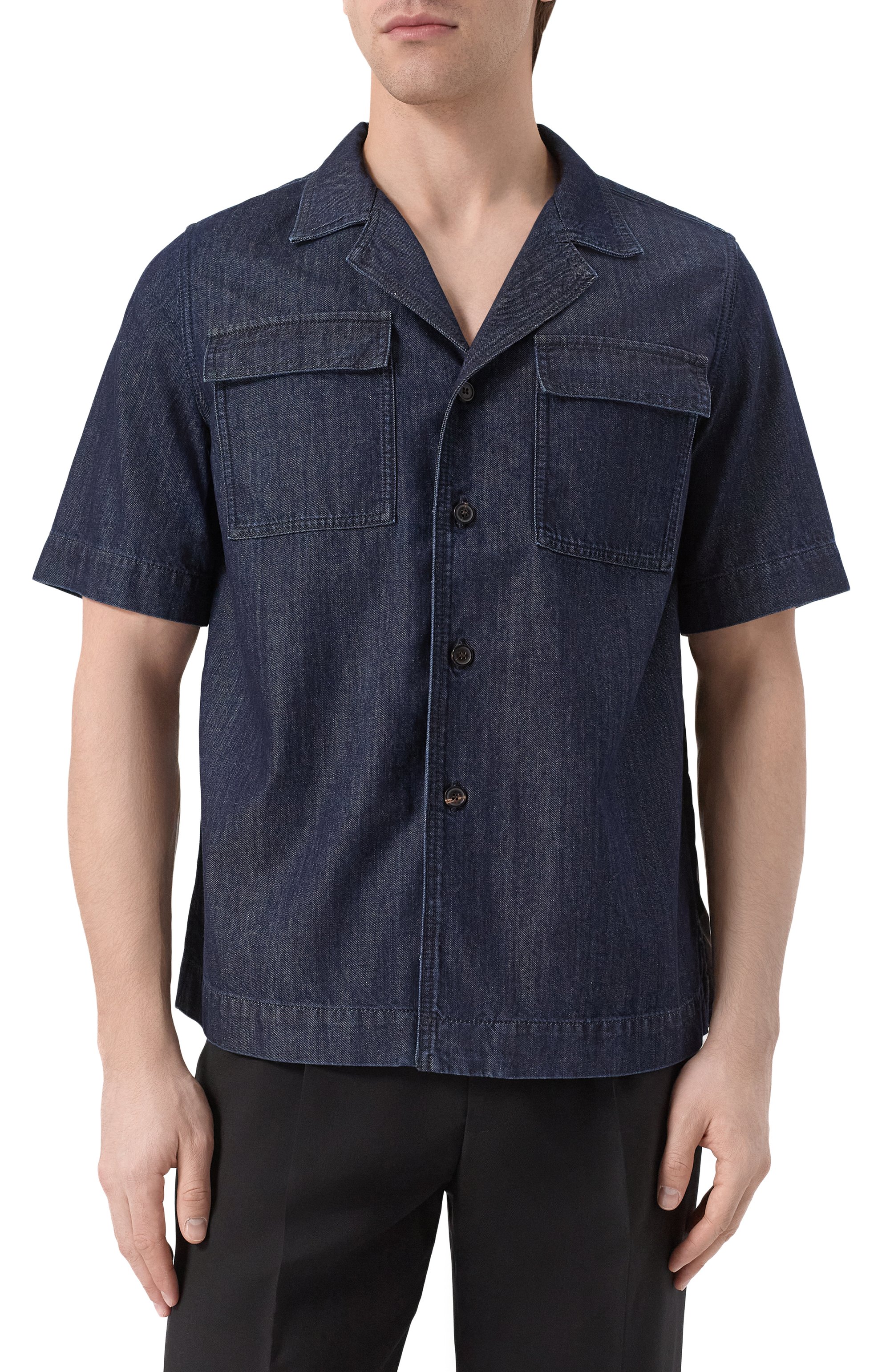 Комбинированная р�убашка DRIES VAN NOTEN, арт. 251-020727-1553, фото 3