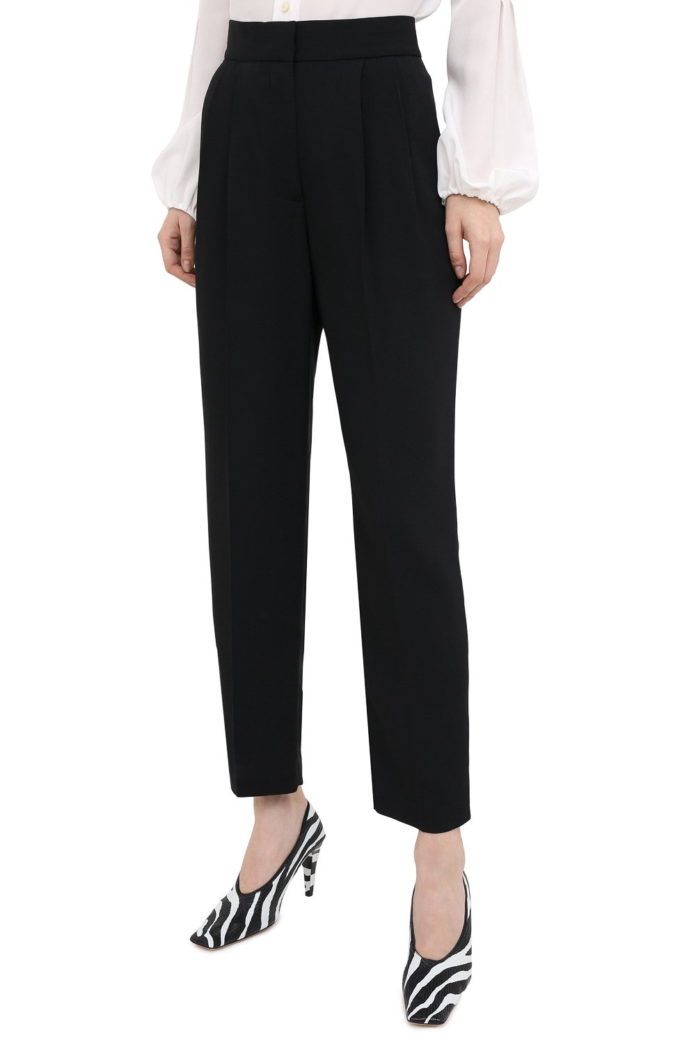 Брюки MSGM черного цвета по цене 37800 руб., арт. 2943MDP04 207600, фото 3 Брюки MSGM, арт. 2943MDP04 207600, фото 3
