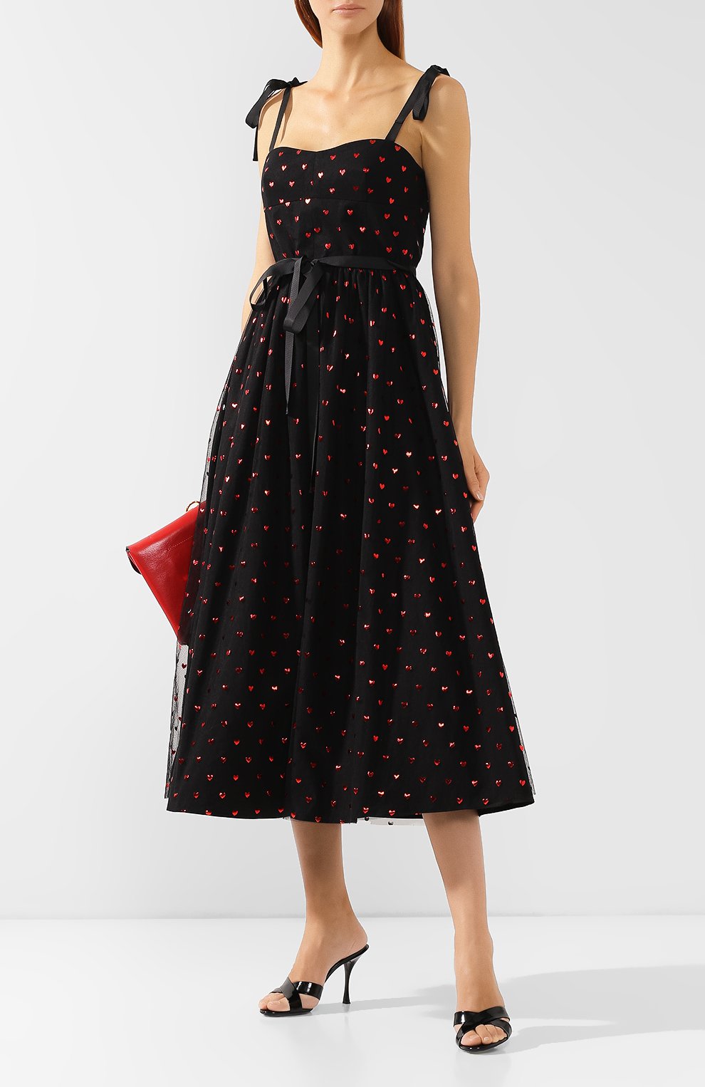 Платье-миди REDVALENTINO, арт. SR3VA03L/4CJ, фото 2