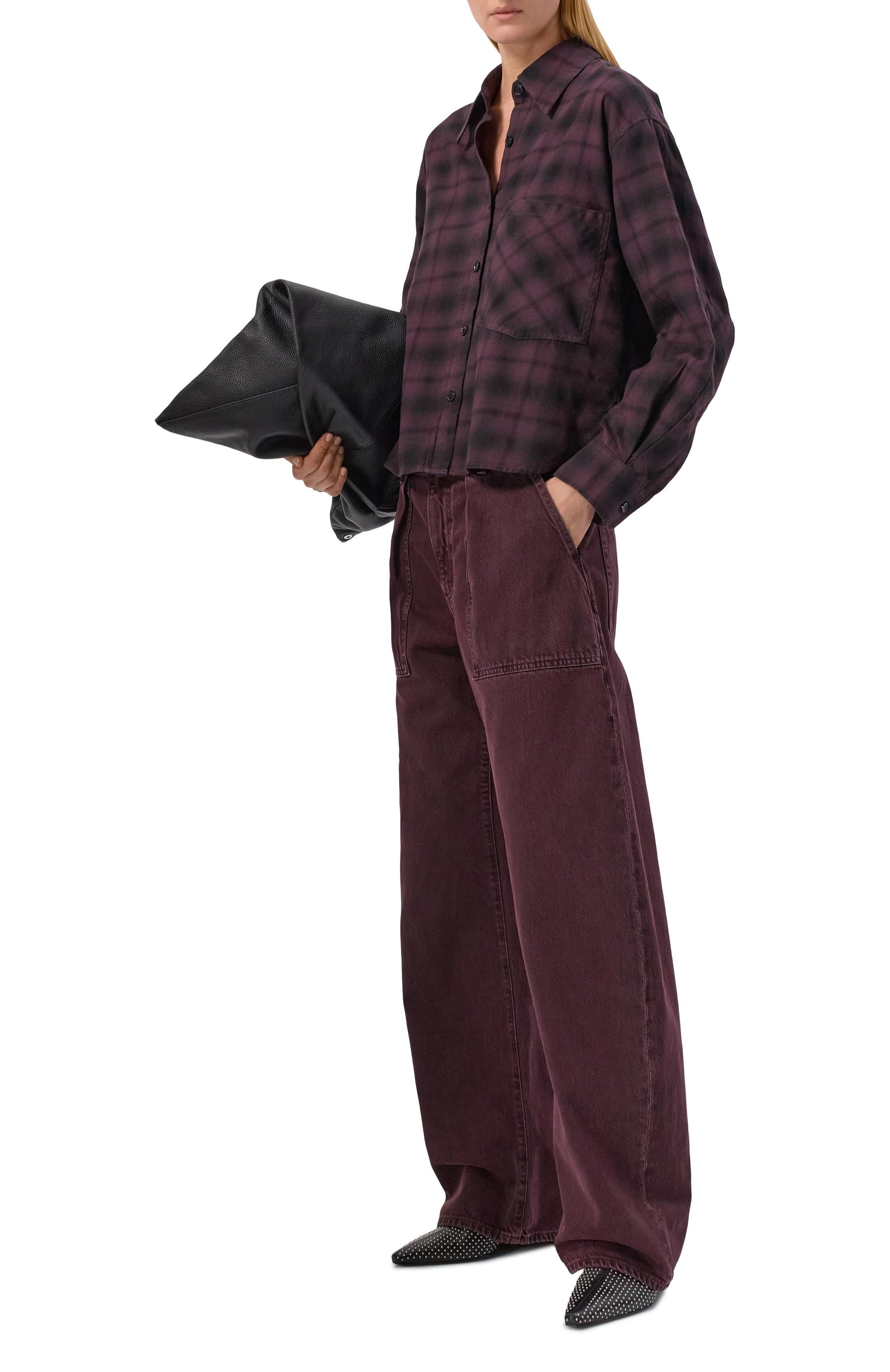 Хлопковые брюки sefton AGOLDE, арт. A240D1183, фото 2