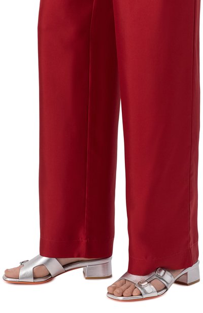 Кожаные мюли SANTONI, арт. WHVG70987HA2TLLX, фото 3